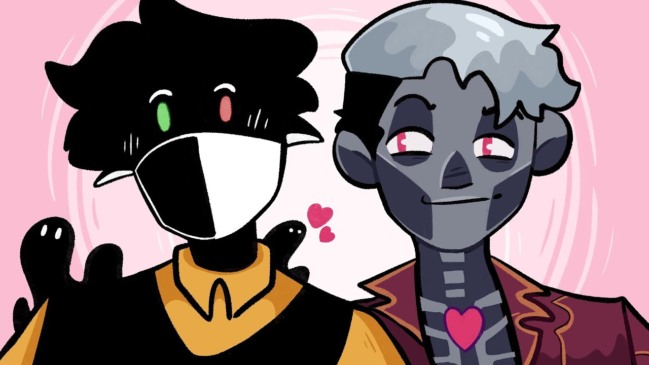 Ранбу имитирует персонажей Monster Prom [Анимированное]