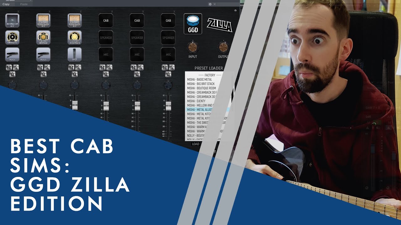 BEST CAB SIMS I'VE EVER TRIED! - GGD Studio Cabs: Zilla edition