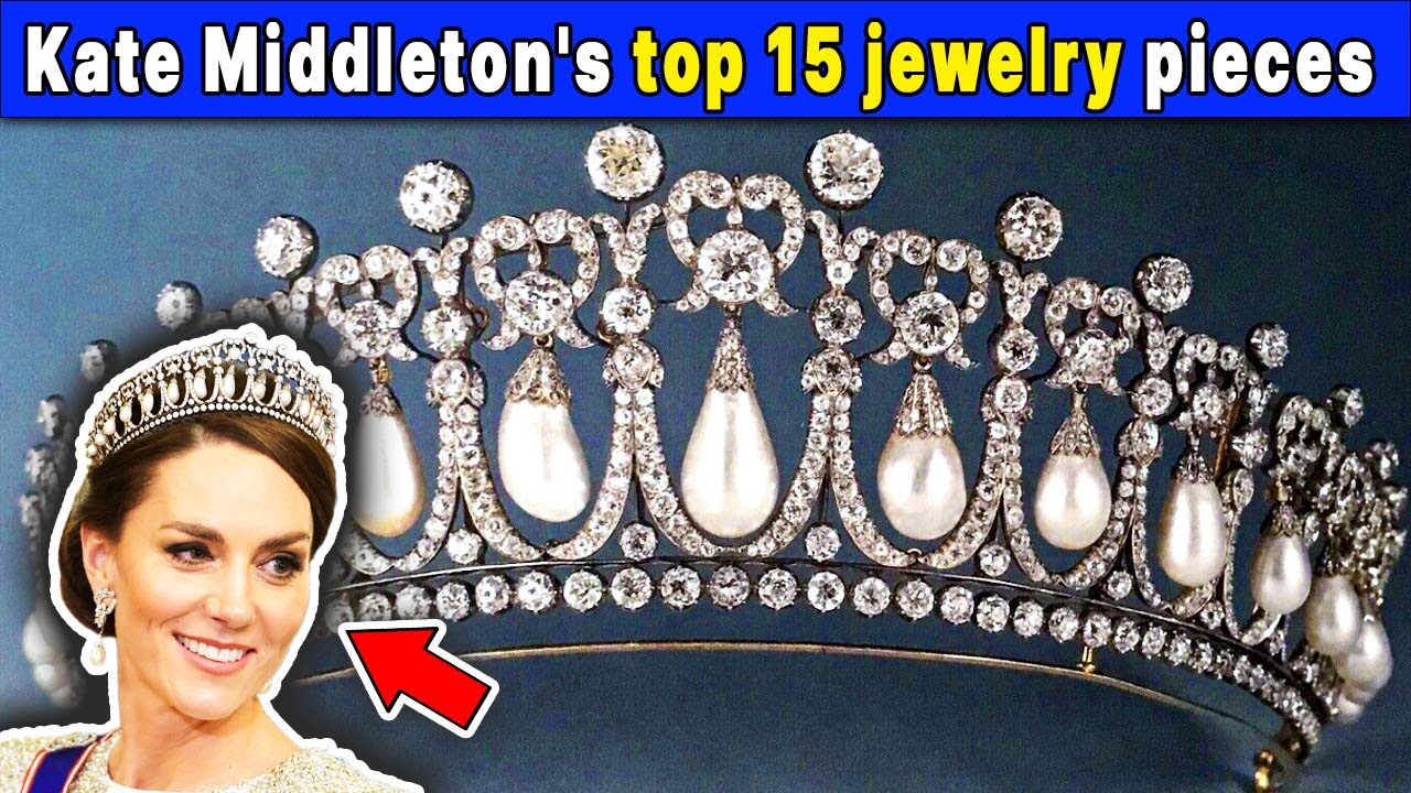 Kate Middleton's top 15 jewelry pieces: the most beautiful ones