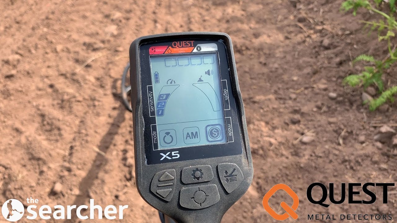 First look + depth test of the Quest X5 Detector, Metal Detecting UK