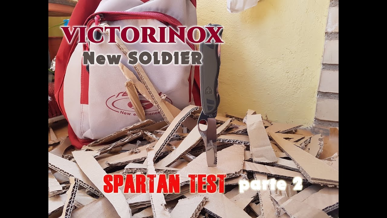 VICTORINOX New SOLDIER - SPARTAN TEST (Parte 2)
