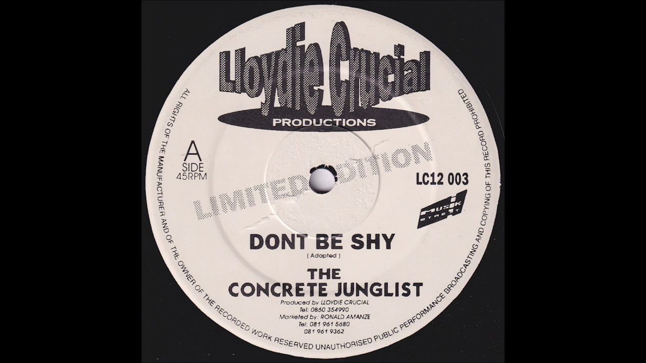 The Concrete Junglist - Don't Be Shy
