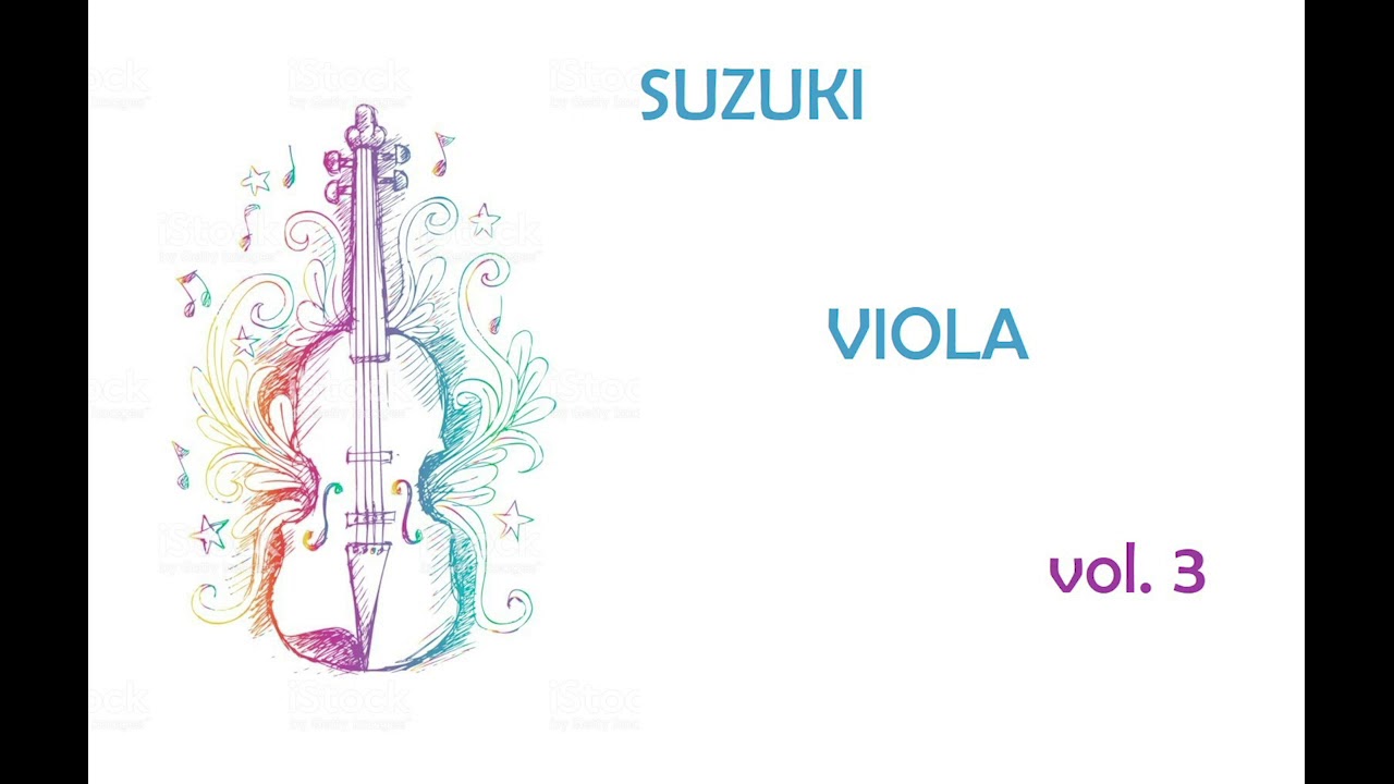 VIOLA - Suzuki Vol. 3