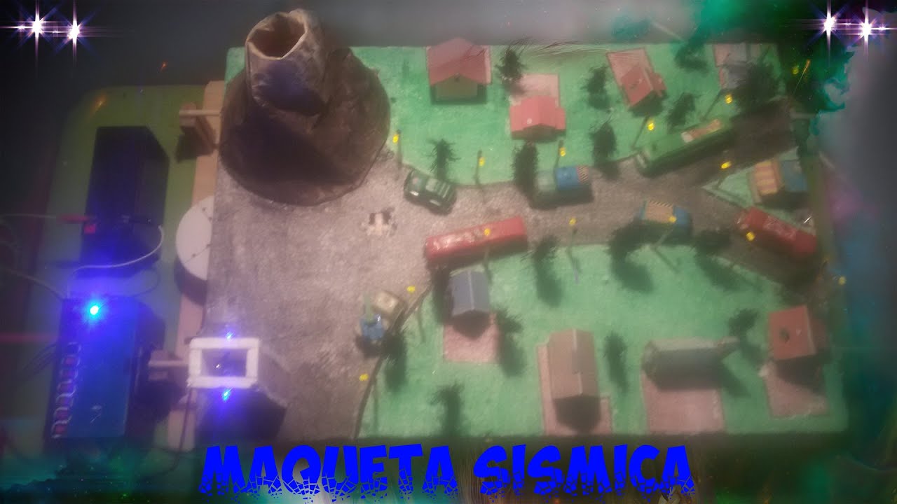 COMO HACER UNA MAQUETA SÍSMICA CACERA