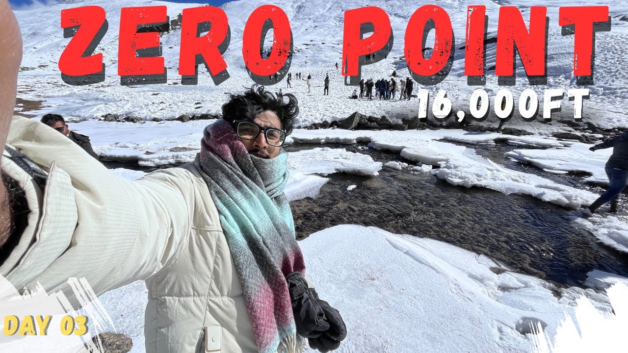 Exploring ZERO POINT,SIKKIM❄️ | NORTH SIKKIM | Last Road of India 🇮🇳 #sikkim #zeropoint