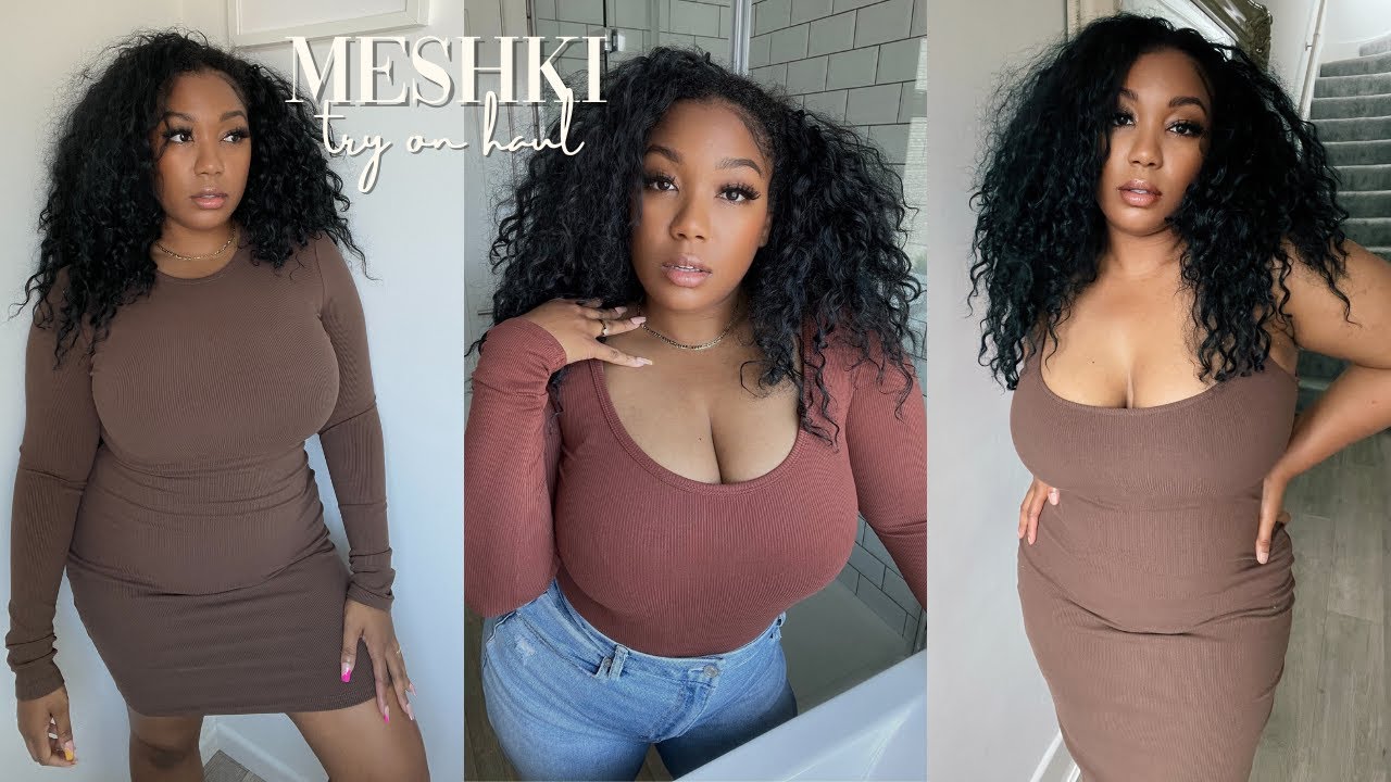 MESHKI BASICS TRY ON HAUL SIZE 12