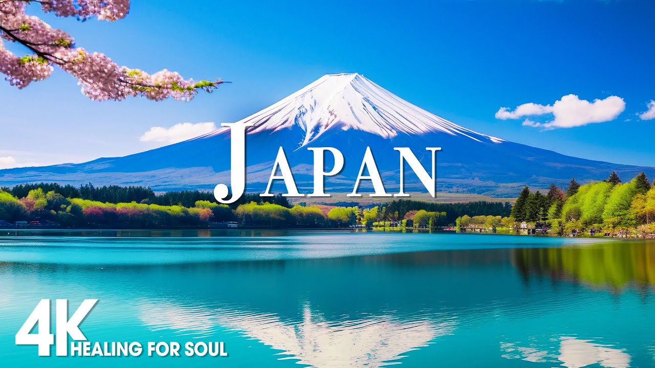JAPAN 4K - Scenic Relaxation Film With Calming Cinematic Music - Wonderful Nature