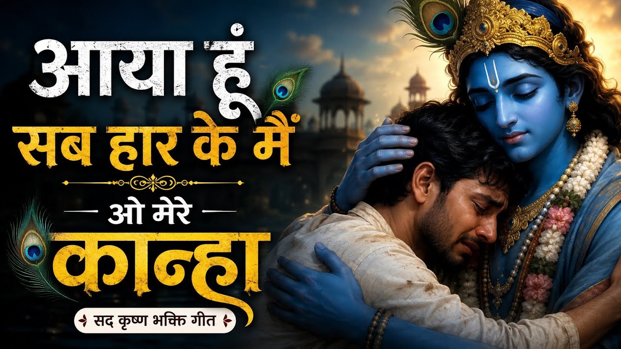 Aaya Hun Sab Haar Ke Mai O Kanha | Peaceful Divine Bhakti Song | Krishna Bhajan 2026 #peaceful