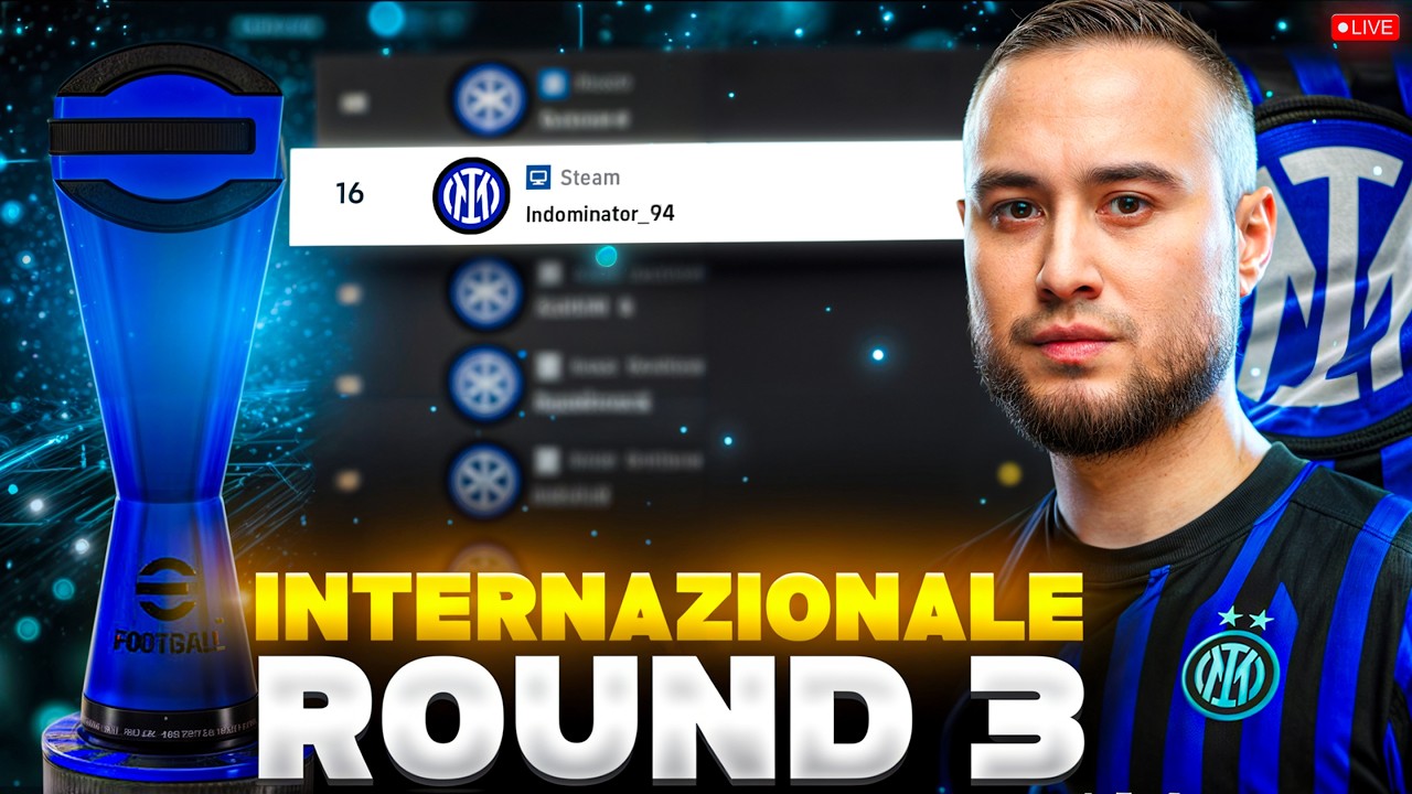🔴 LIVE - INTER ROUND 3 QUALIFIER - LAST DAY!! 🏆 ROAD TO TOP 16 | EFOOTBALL 2026 #INDOSQUAD