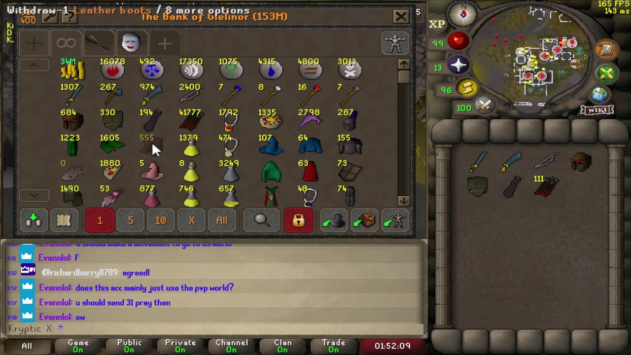 [IM] 99 Str 39 Cb | F2P PKing & Mooleta