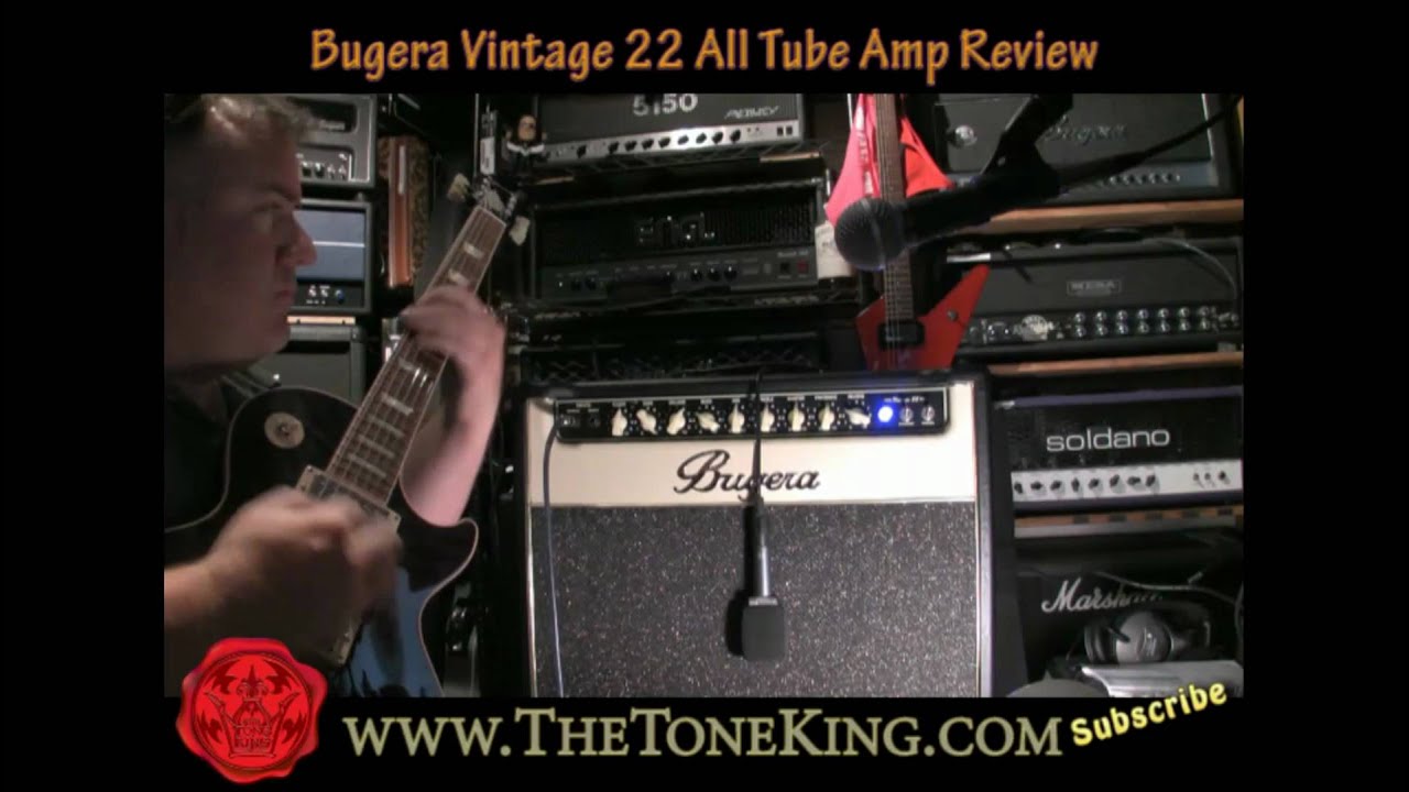 TTK's Closer Look at the Bugera V22 Vintage 22 1x12 Tube Combo Amp Review Demo