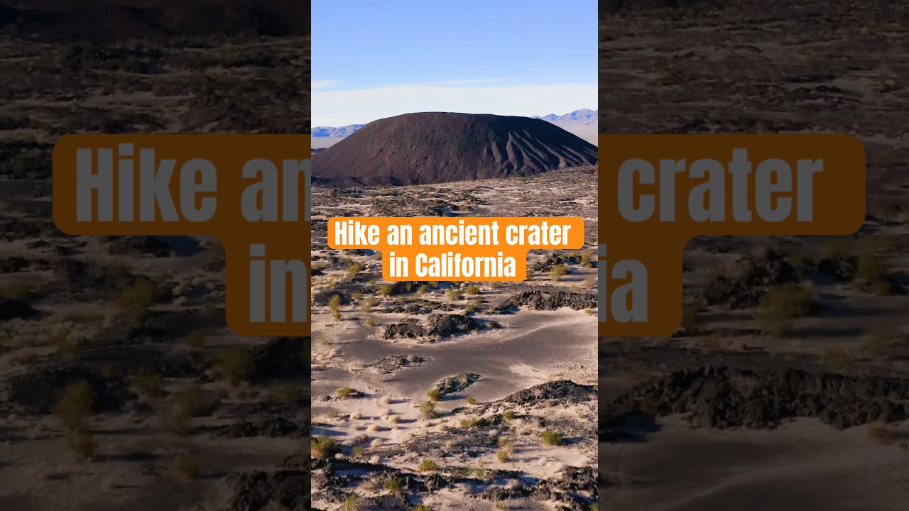 Ancient Volcano Adventure: Hiking California's Amboy Crater 