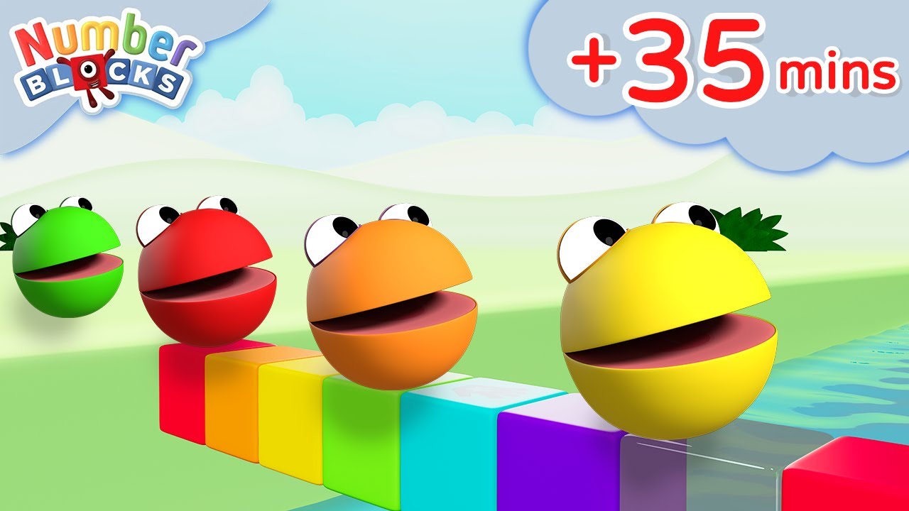 Apprenez à compter avec Numberblobs | compilation | Dessins pour enfants | Numberblocks en français