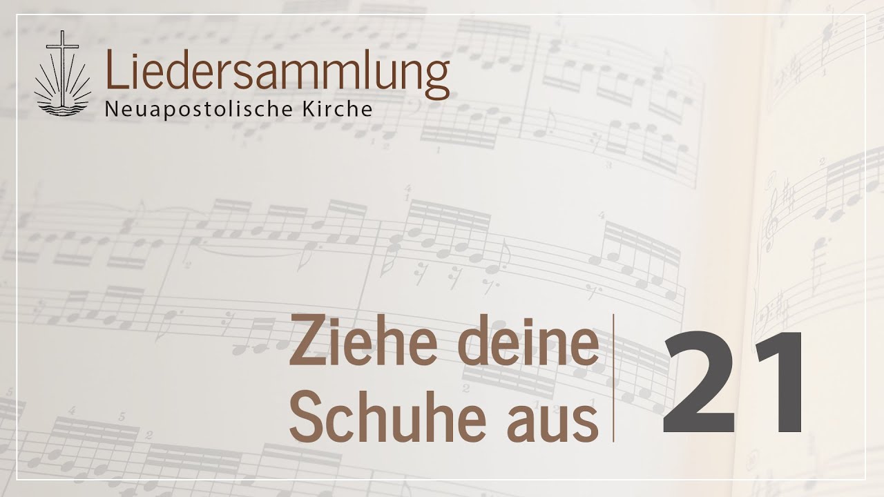 🎵 Alte Chormappe🎵 CM 021 - Ziehe deine Schuhe aus