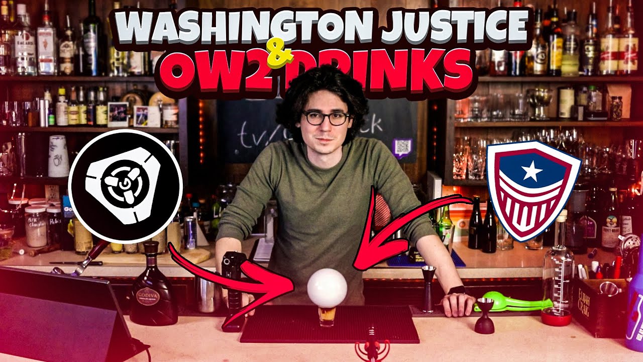 Washington Justice and Overwatch 2 Drinks with TikToker @COINTrick