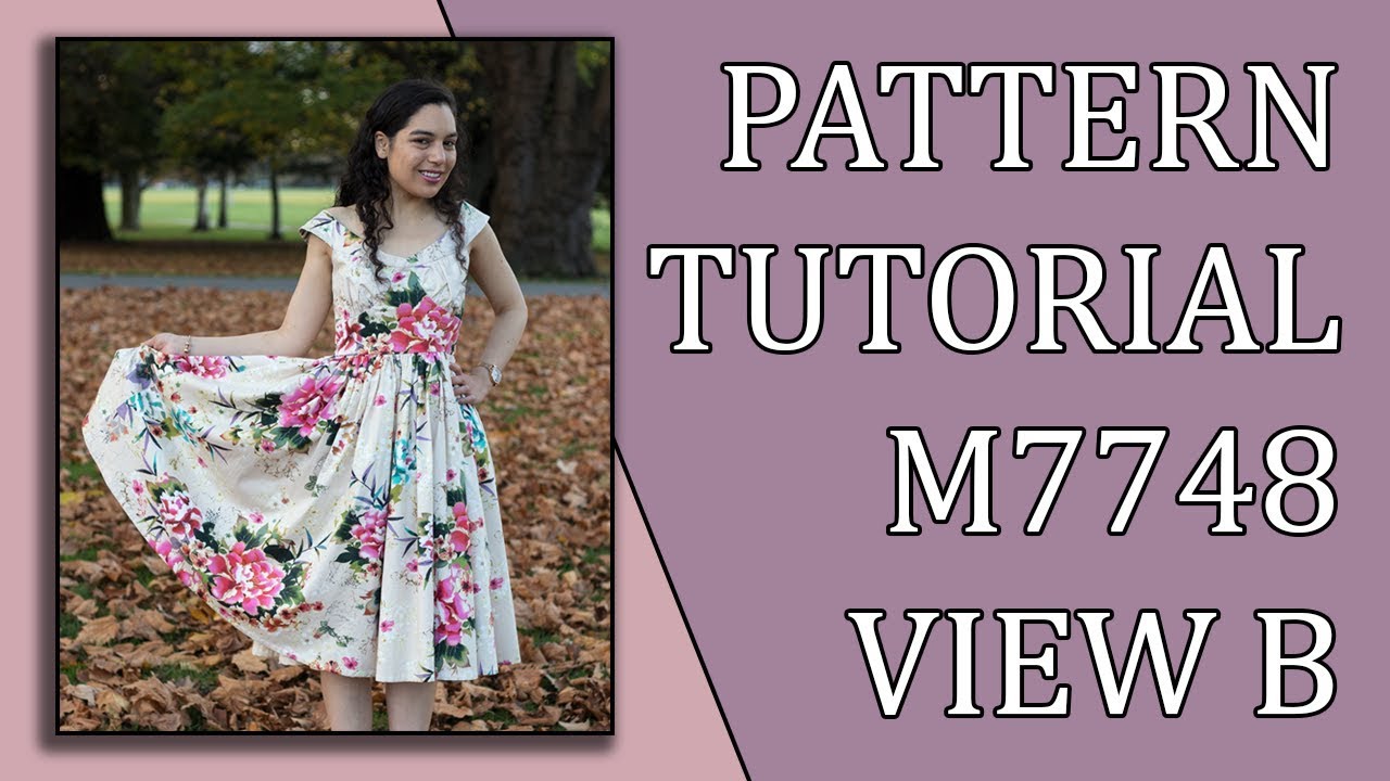 Sew a 1950s Pin-up Dress! - McCall's M7748 Pattern Tutorial