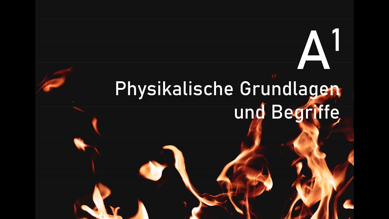 PHKO-1, Teil A1, physikalische Grundlagen
