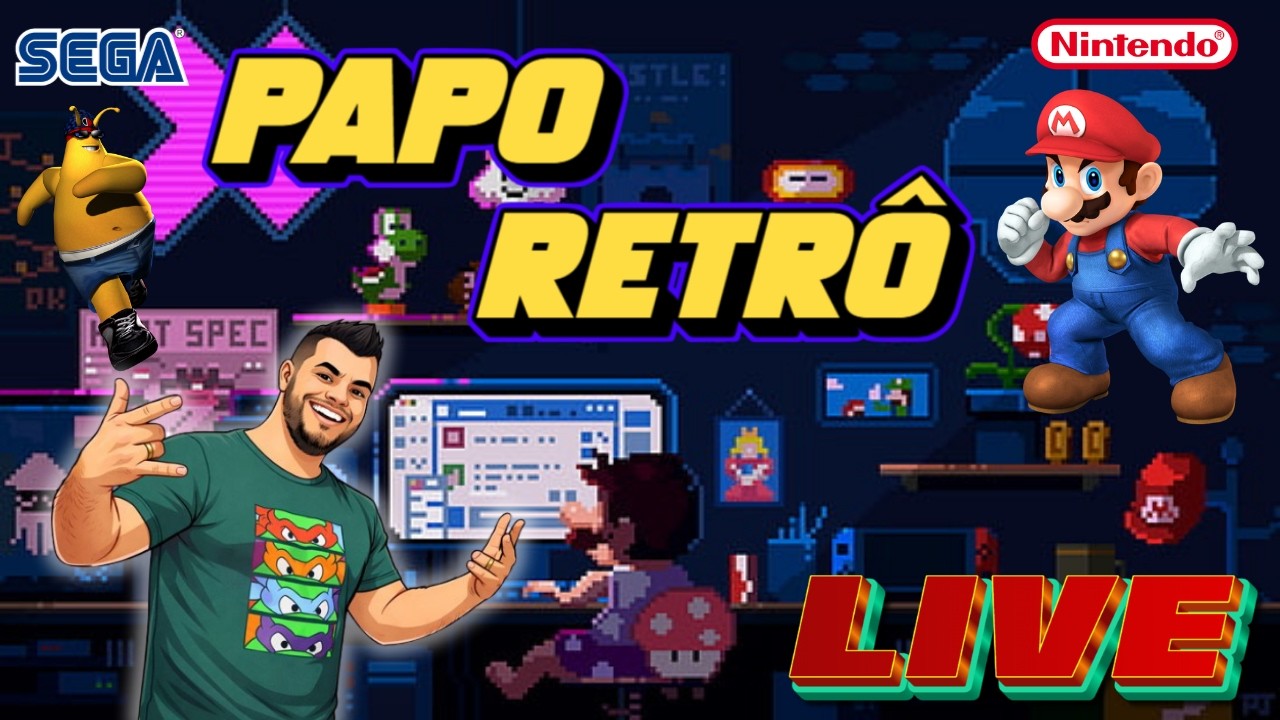 Jogos retrô - jogos que joguei no hospital  - SNES / Mega drive