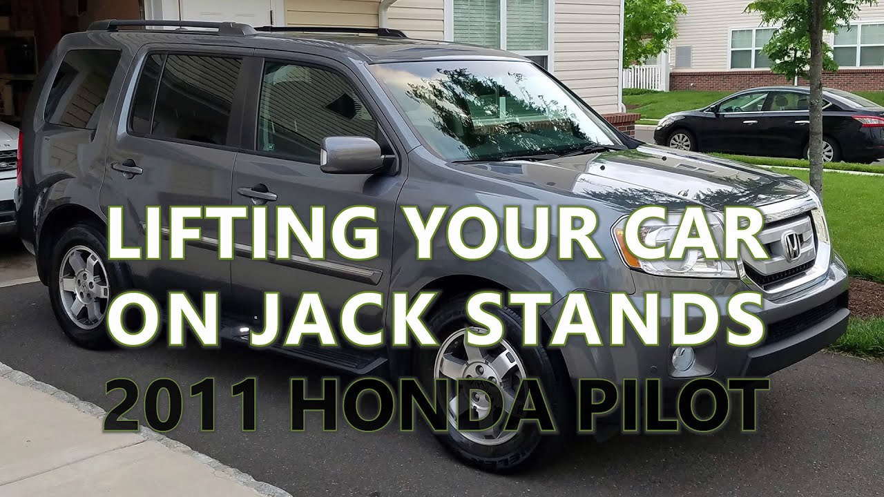 How to Lift The Rear of Your Car (2009-2015 Honda Pilot)