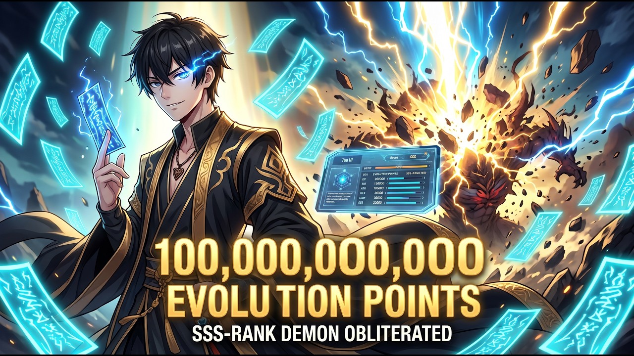 F-Rank Trash Taoist? 100 Billion Evolution Points Later, I One-Shot SSS-Rank Monsters!