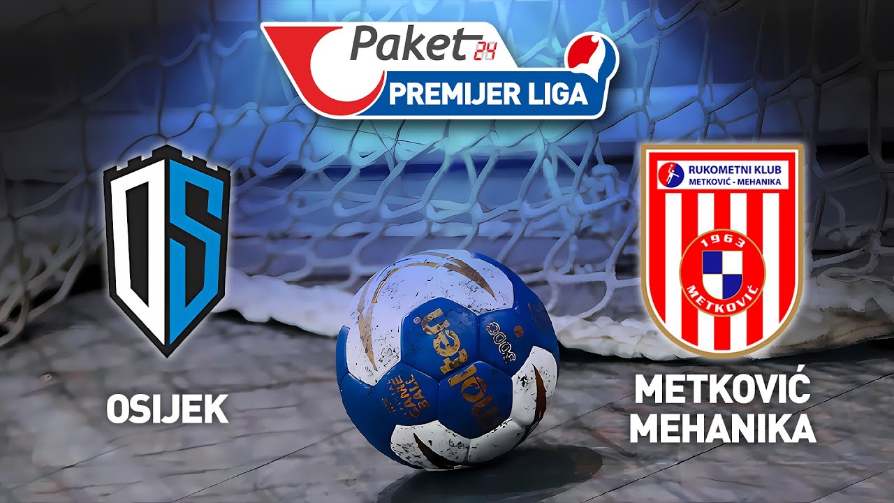 RK Osijek vs RK Metković-Mehanika | Paket24 Premijer liga (Liga za ostanak)