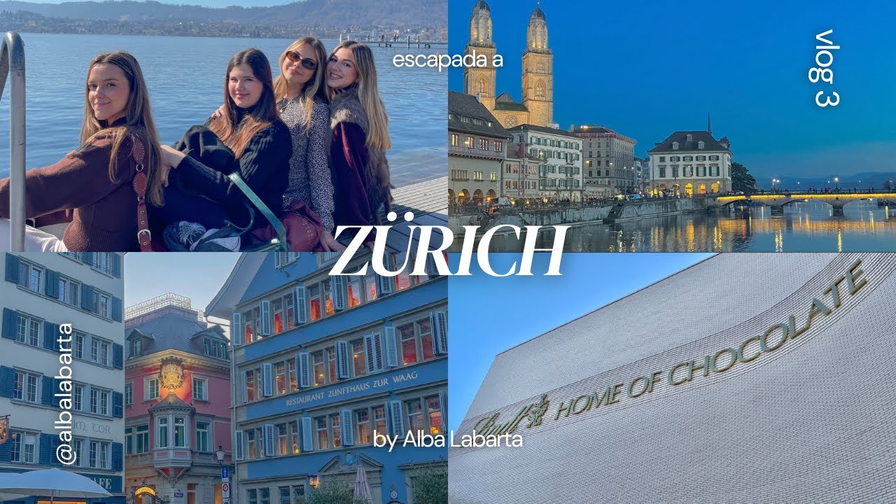 escapada a ZÜRICH con visita a la FÁBRICA DE CHOCOLATE LINDT 🍃⛅️🏞️🍫