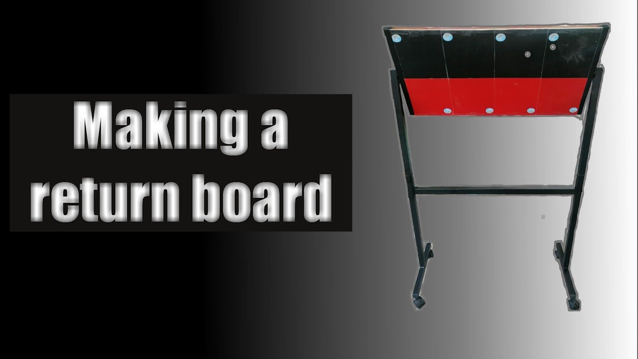 How to Make Table Tennis Return Board