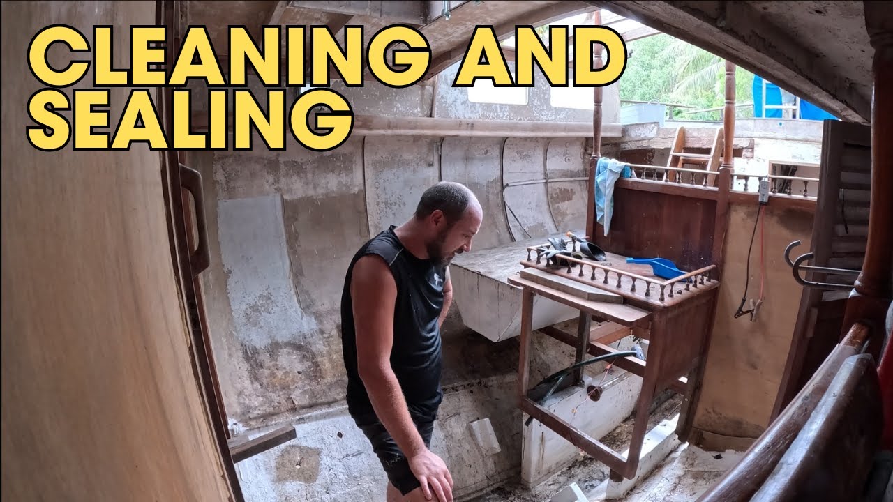 Cleaning My Boat & Sealing The Gaps - ep75