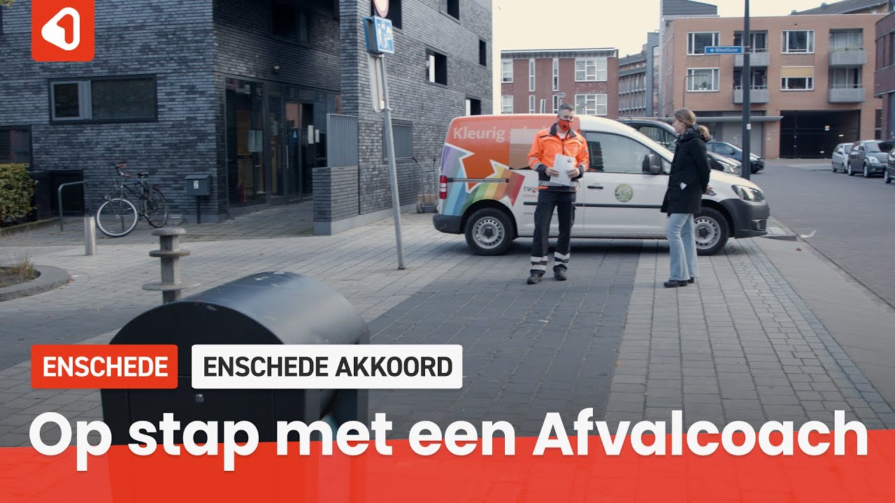 Op pad met een afvalcoach in Enschede