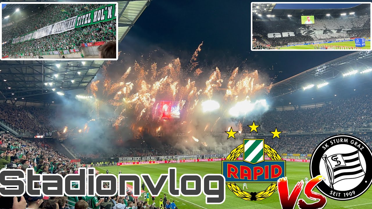 RAPID Wien 0:2 STURM Graz | ÖFB Cup Finale 30.04.2023 | Stadionvlog 🏟️ NoSkillBrotherZ