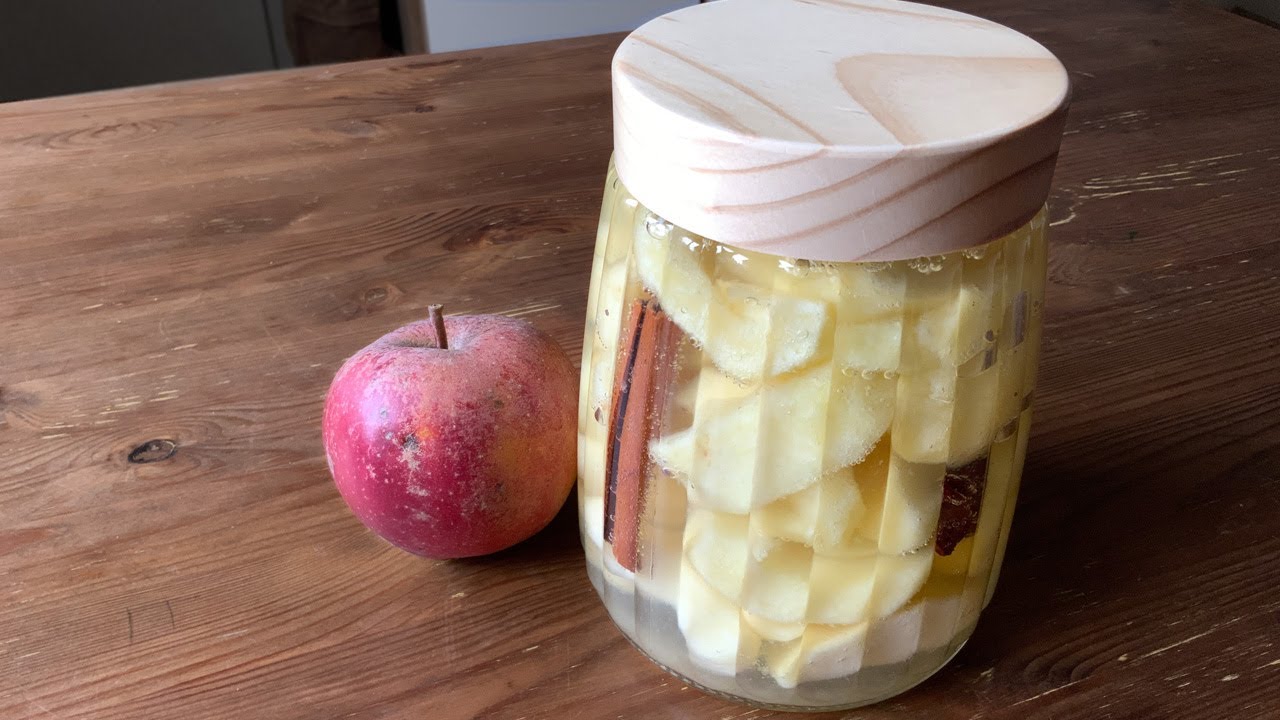 Lacto-fermented Apples
