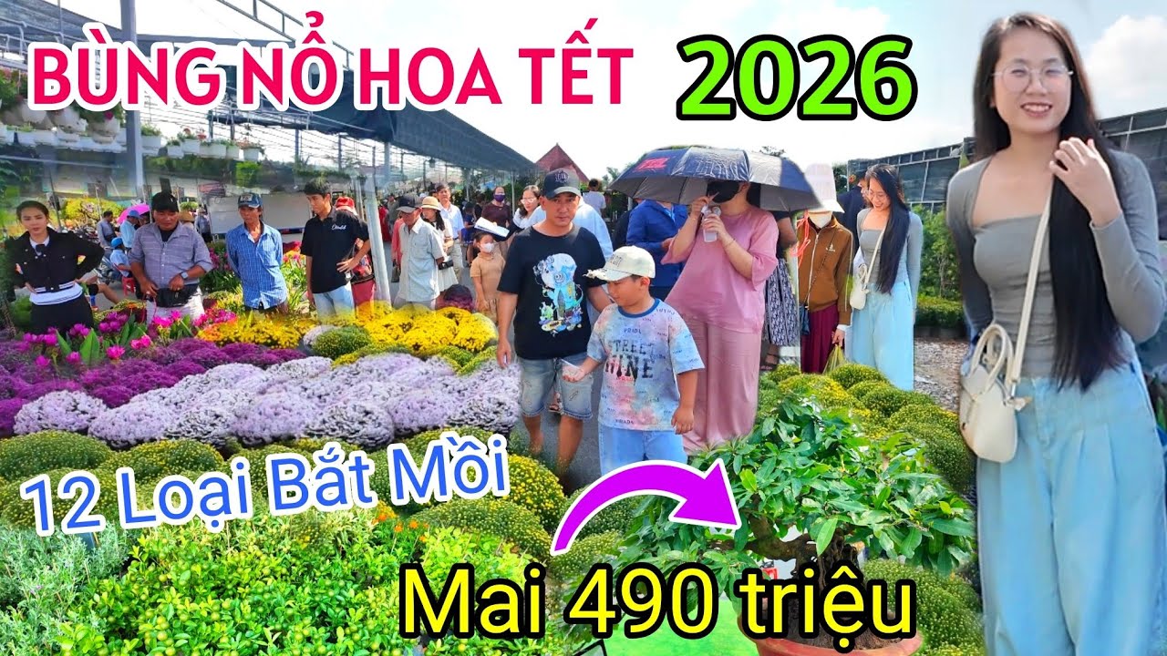 LÀNG HOA SA ĐÉC TẾT 2026