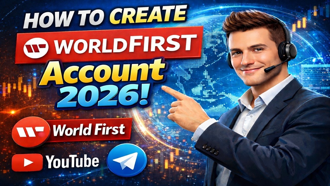 WorldFirst Account Kaise Banaye 2026 | Full Hindi Tutorial