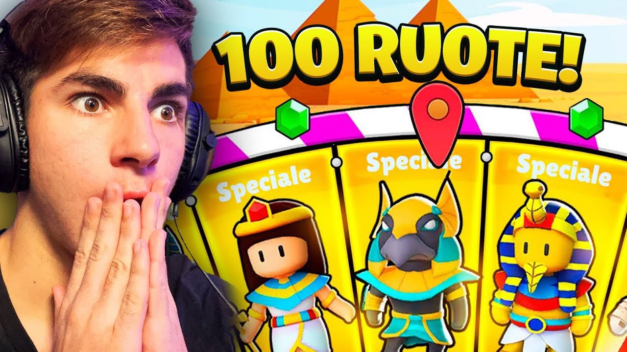 SHOPPO 100 RUOTE SPECIALI EGIZIANE su Stumble Guys!