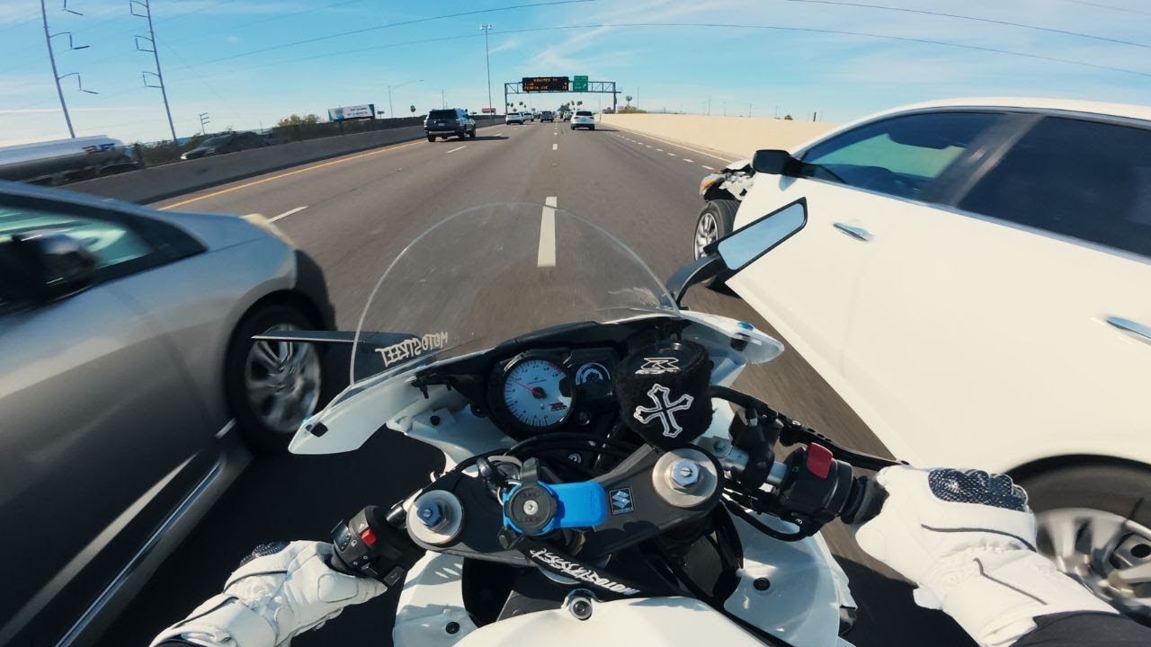 TRAFFIC DOESNT EXIST ON GSXR600 I Motovlog #19