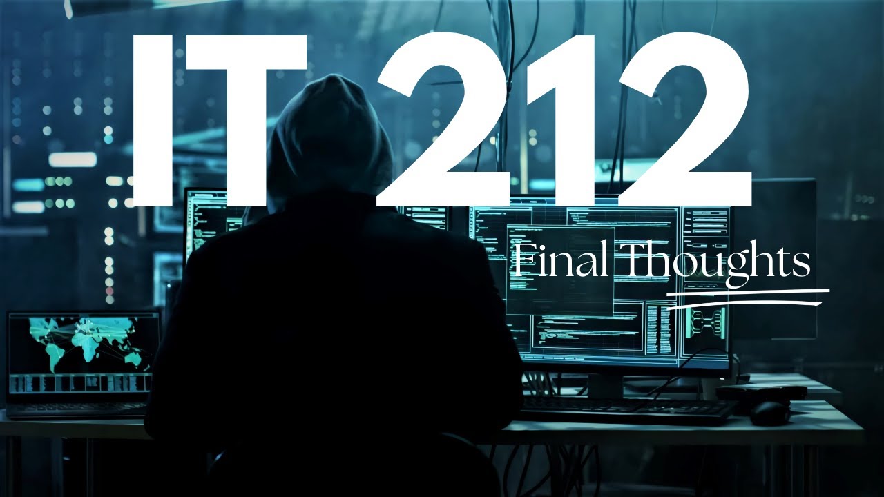 SNHU Online Cybersecurity A-Z: Giovanni Hale Introduces You to IT-212!