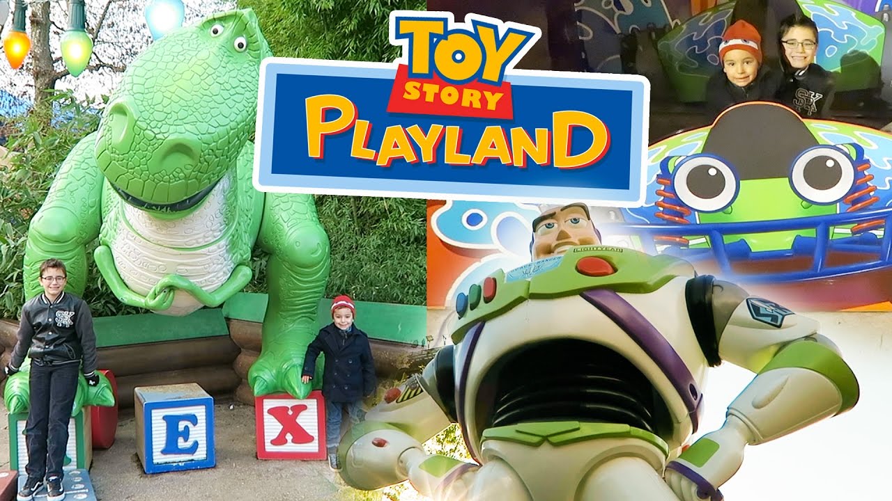 VLOG - JOUETS GÉANTS & ATTRACTIONS à TOY STORY PLAYLAND - Disneyland Paris