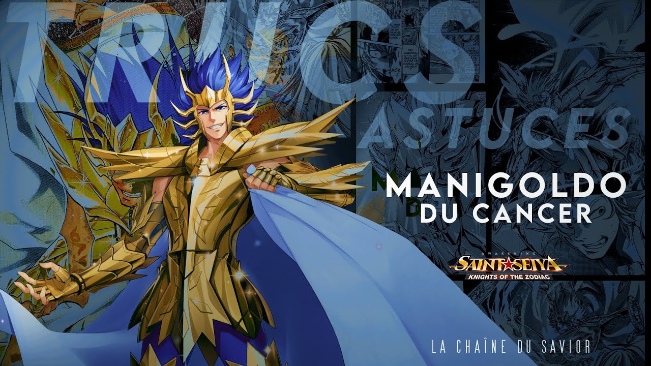 TRUCS ET ASTUCES MANIGOLDO DU CANCER LOST CANVAS #saintseiyaawakening #saintseiyakotz #ssa #tencent