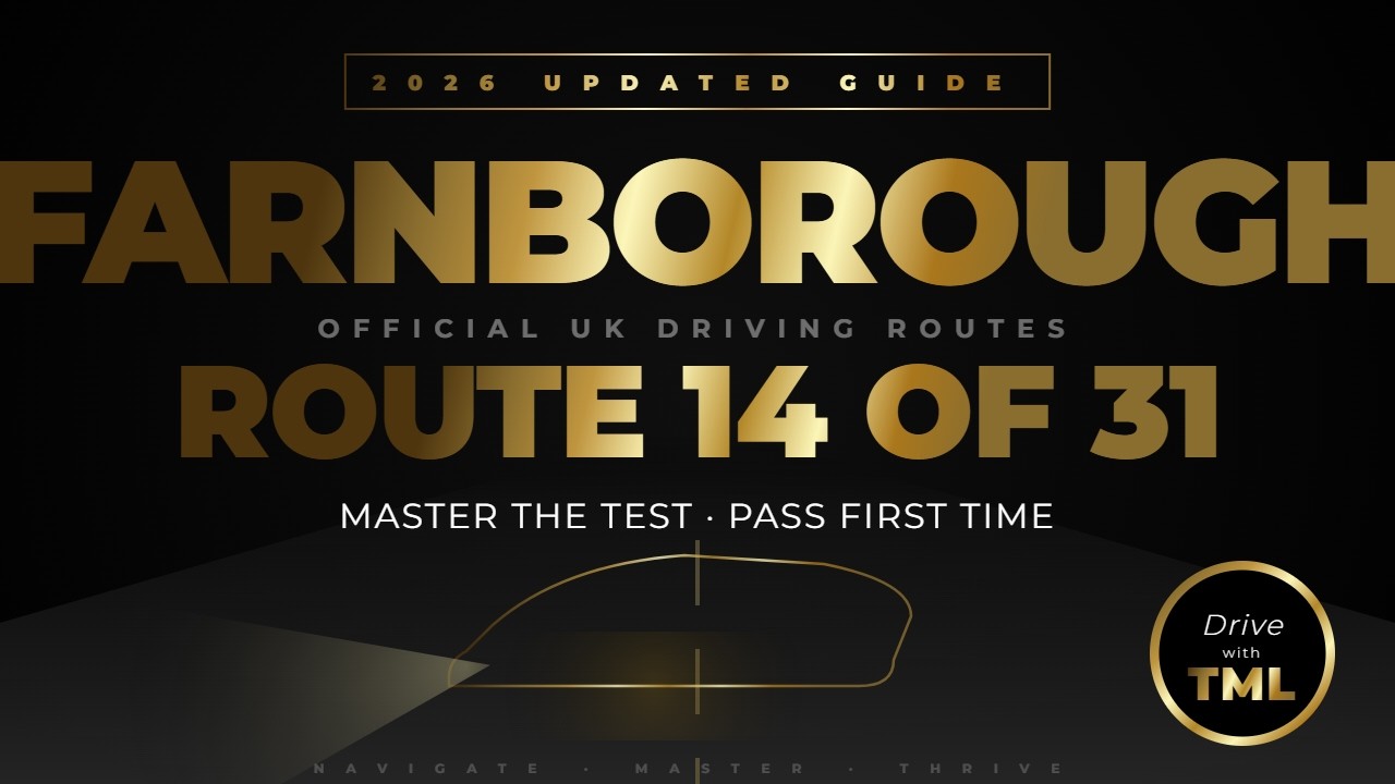 Farnborough Driving Test Routes 2026 | Route 14 of 31 Walkthrough | Pass Your Farnborough Test