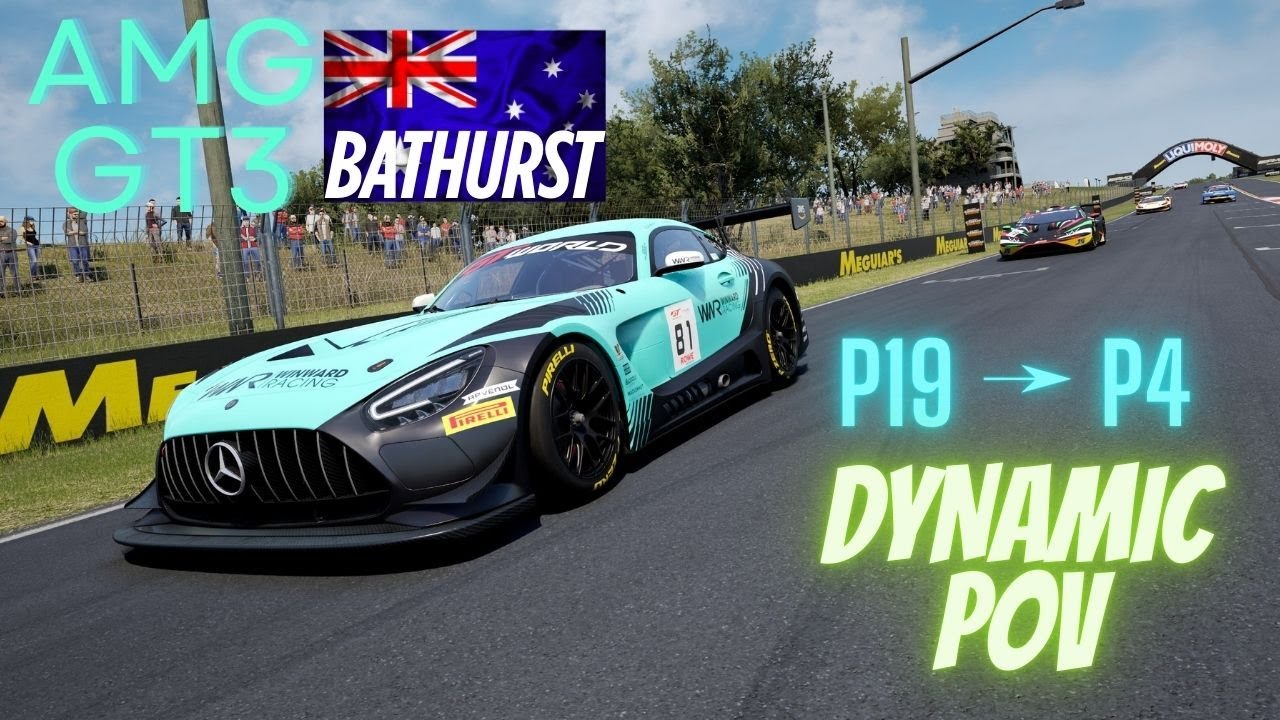 Insane GT3 Comeback! P19 → P4 Dynamic POV | AMG GT3 Mount Panorama ACC