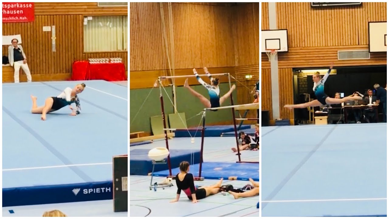 Gymnastics Fails / Falls 😆 Ein Wettkampf 5 Stürze 😩😭 LK2 turnen wenn nichts klappt ☹️