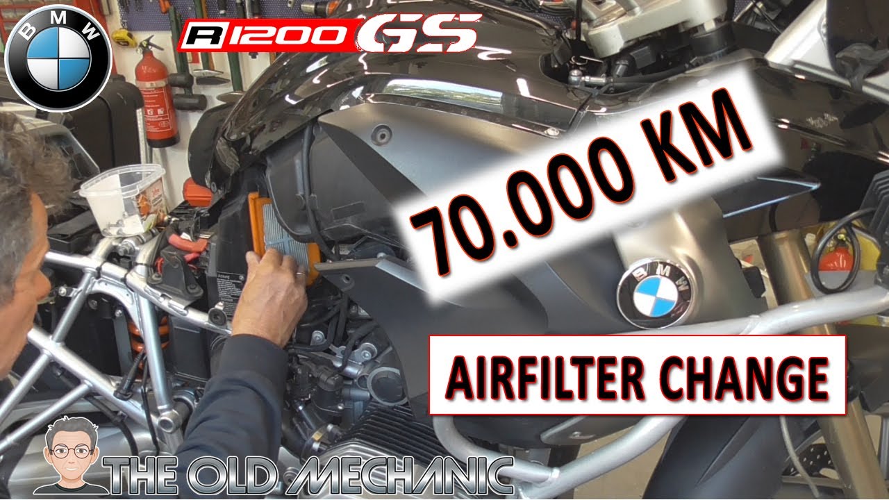 ⚠️ How to Renew the Air Filter on a BMW R1200GS | The Old Mechanic's Guide ⚠️