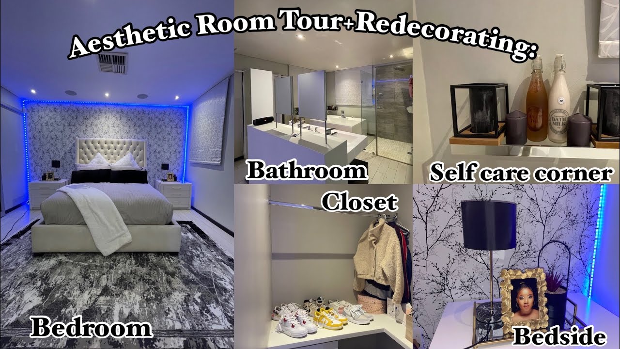 AESTHETIC ROOM TOUR+REDECORATE WITH ME!