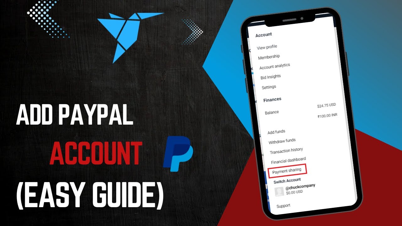 How to Add PayPal Account in Freelancer.com Account (2025)