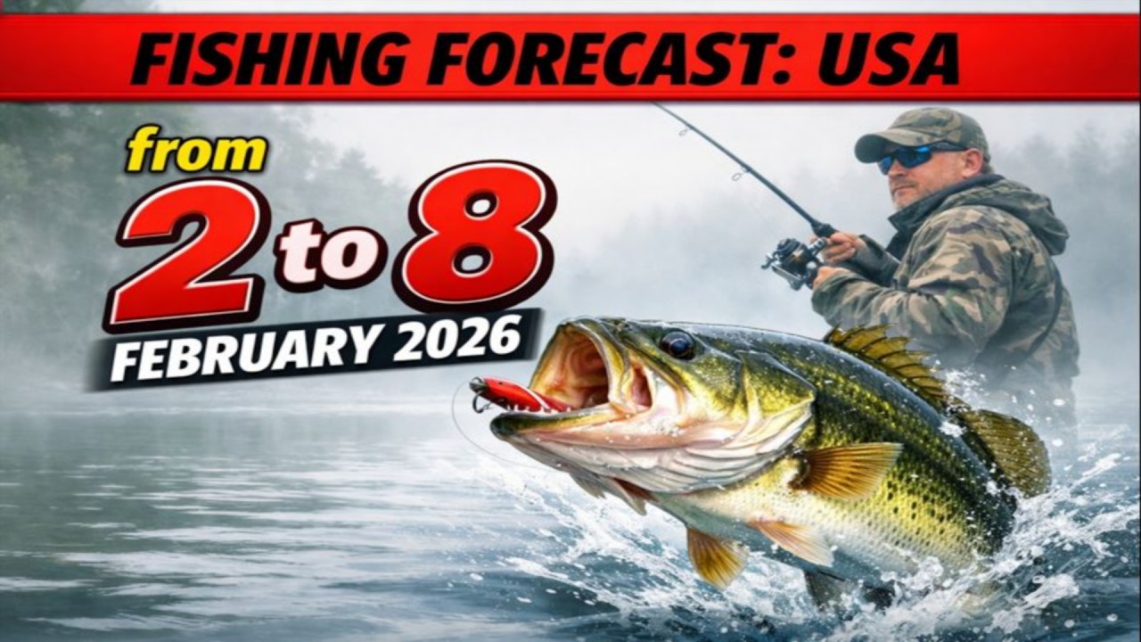 FISHING FORECAST USA: Feb 2-8, 2026 - Brace Yourselves for a WILD Ride!