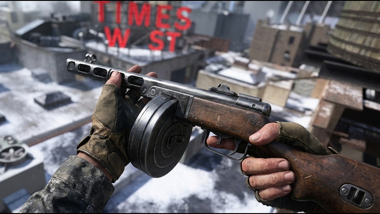 PPSH-41 | Call of Duty: Modern Warfare 4 BETA Multiplayer Gameplay (No Commentary)