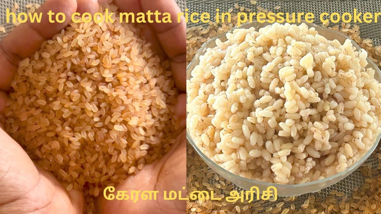 STOP Overcooking Matta Rice with This SIMPLE Pressure Cooker Hack