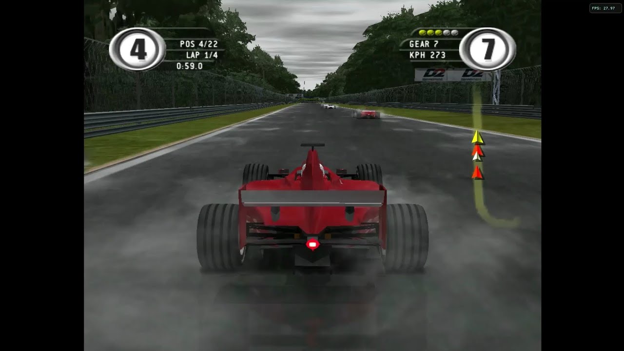 F1 2002 - GameCube Gameplay 1080p (Dolphin)