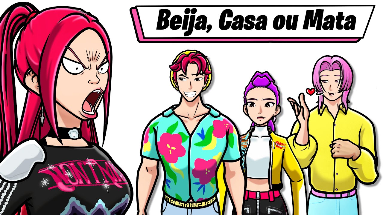 Mira BEIJOU o Abby? BEIJA, CASA OU MATA do Guerreiras do KPOP