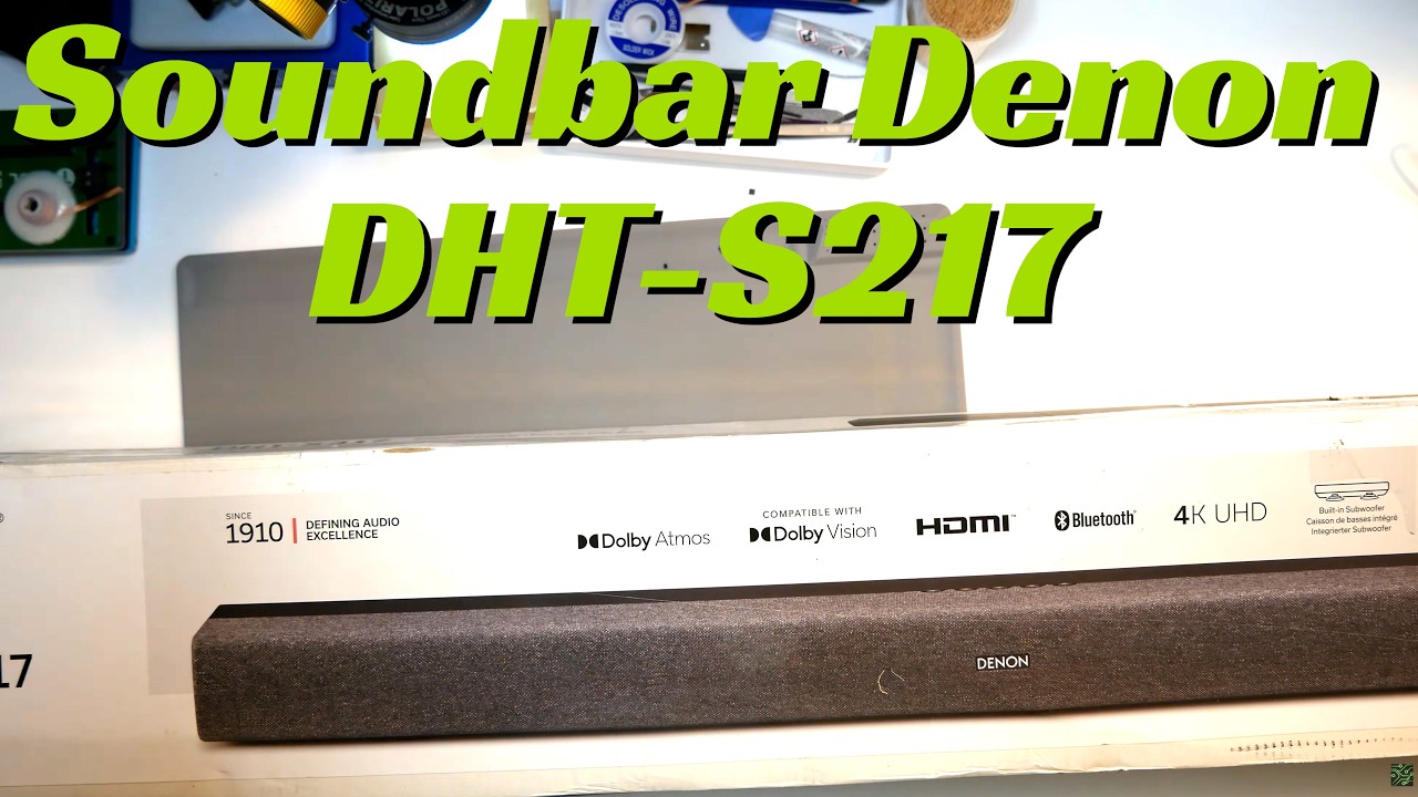 Kupiłem uszkodzony soundbar z allegro&hellip; i się zdziwiłem (Denon DHT-S217)